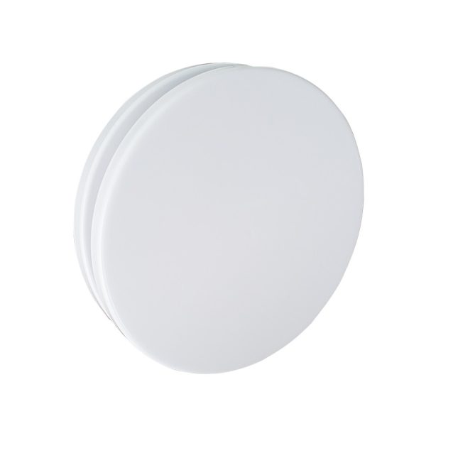 Szellőztetési acél légszelep fehér + szerelőkeret 125mm