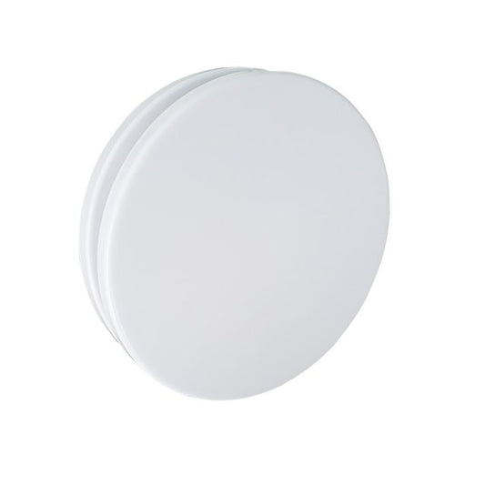 Szellőztetési acél légszelep fehér + szerelőkeret 125mm