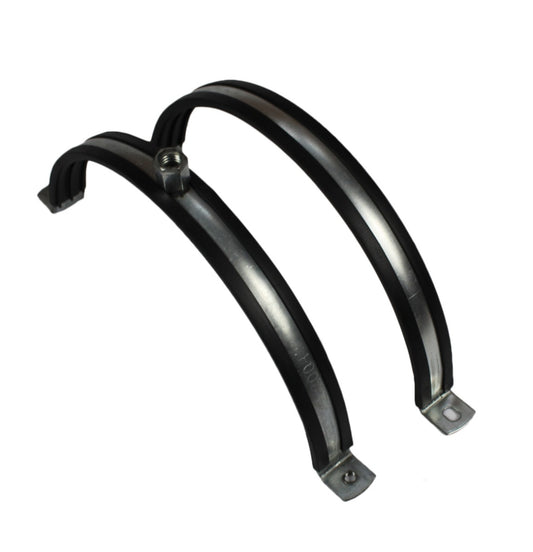 Csőbilincs gumis 160mm