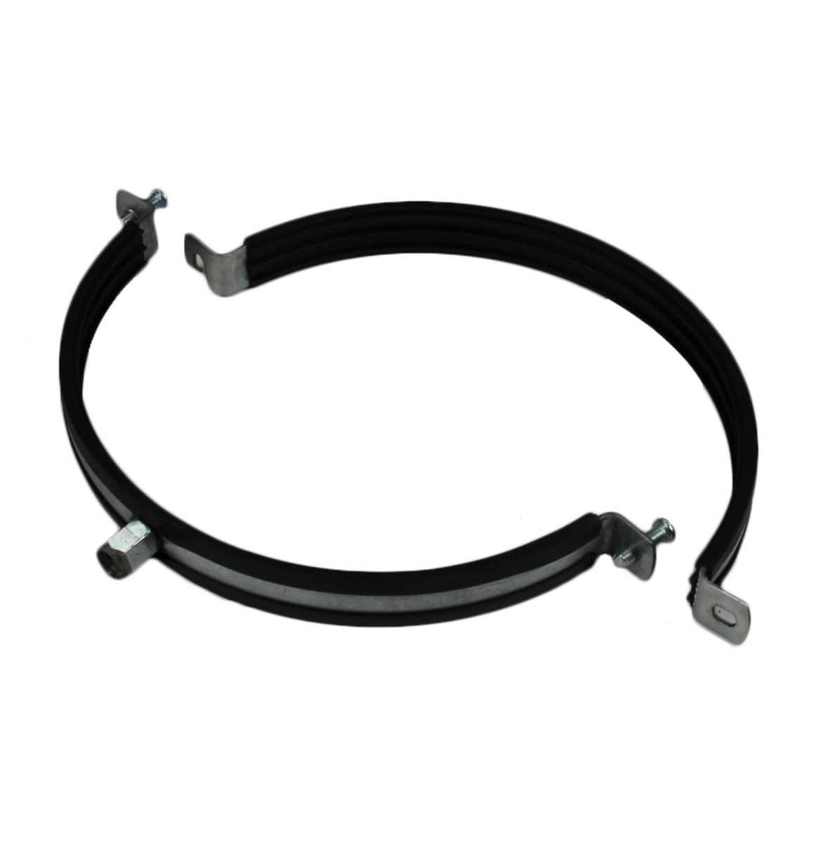 Csőbilincs gumis 200mm